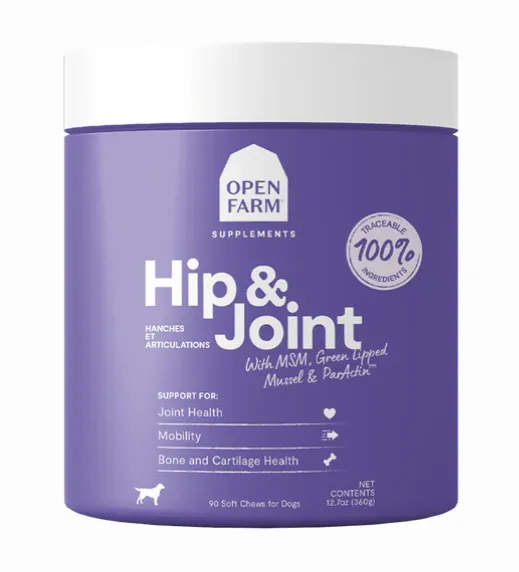 Open Farm Dog Supplement Hip and Joint Chews